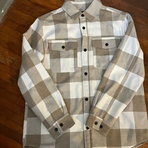 H&M Plaid Button-Up Shirt
